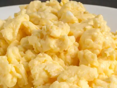 Fluffy Scrambled Egg