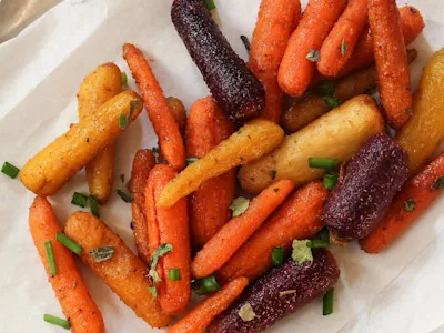 Baby Heirloom Carrots
