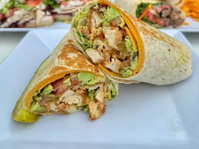 Crispy Chicken Chipotle Wrap Platter